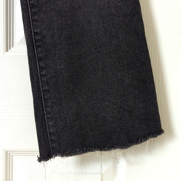 Levi's Y2K 545 Classic Low Rise Slim Fit Ankle Boot Cut Jeans Faded Black 8 - Picture 15 of 15